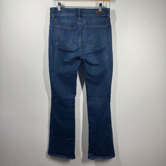 Kut From the Cloth Jeans Women 6 Blue Bootcut Western Boho Dark Wash High Rise - Picture 2 of 11